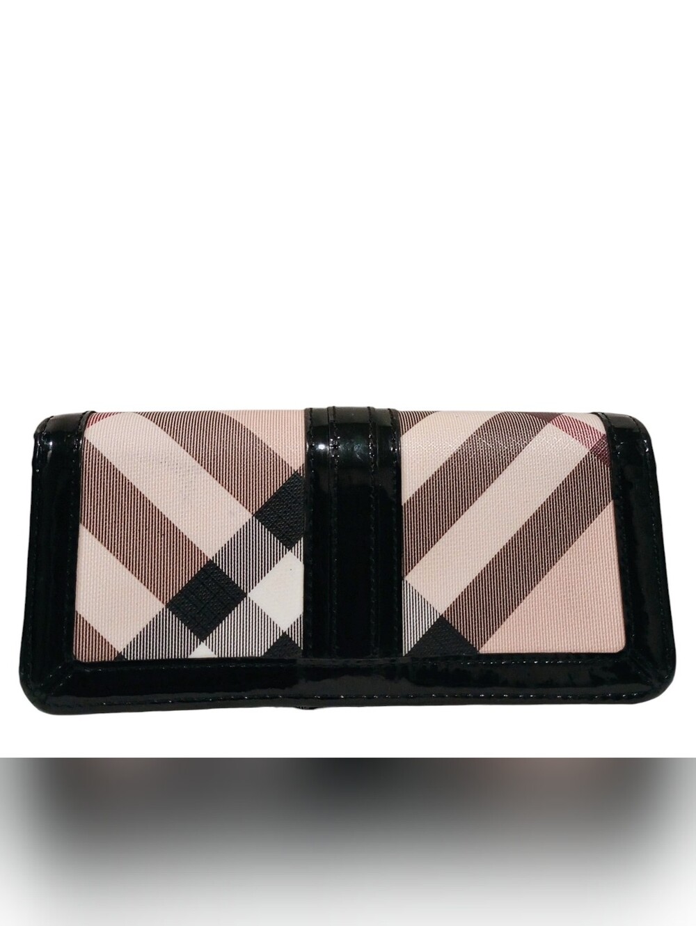 Burberry Nova Check Penrose Continental Wallet W/ COA